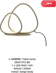 Veioza, Lampa de masa LED HURON