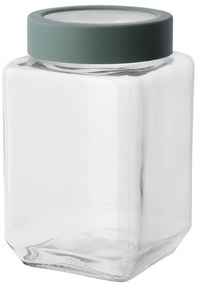 Altom Cutie din sticlă cu capac, 700 ml, verde, 700 ml
