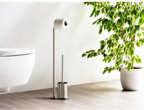 Suport pentru hârtie igienică argintiu mat din oțel inoxidabil Levante – Wenko