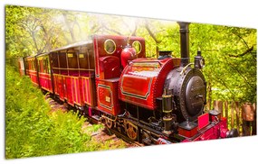 Tablou - Tren cu aburi (120x50 cm)