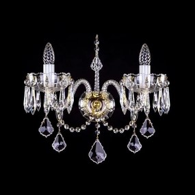 Aplica eleganta cu 2 brate Cristal Bohemia Exclusive MONIQUE II. CE