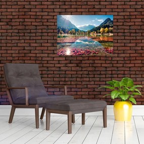 Tablou - Lacul Jasna, Gozd Martuljek, Alpii Iulieni, Slovenia (70x50 cm)