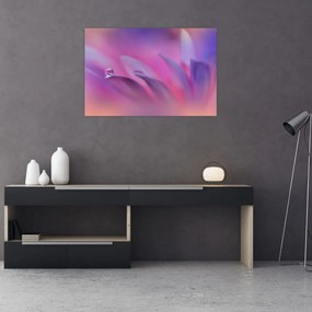 Tablou - Picătură pe floare (90x60 cm)