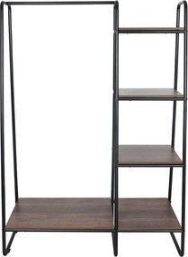 Suport umerase ROBYN, nuc/negru, 101x40x150 cm