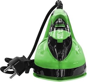Fier de calcat talpa ceramica ZILAN ZLN2189, Verde, Putere 2200W, calcare cu aburi si uscata, functie autocuratare