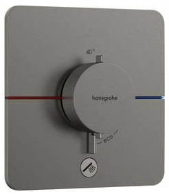 Baterie dus termostatata incastrata crom periat Hansgrohe ShowerSelect Comfort Q 1 functie si iesire suplimentara