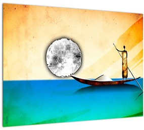 Tablou - Pictură străveche (70x50 cm)