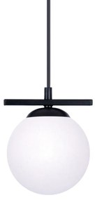 Pendul, Lustra Suspendata Moderna, Negru, 1xE14, GLOBE