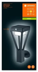 Ledvance - Lampă solară LED de perete cu senzor BOUQUET LED/6W/3,7V IP44