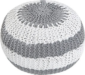 Taburete multifunctional Leeds 50cm gri/ alb A-37337 VC