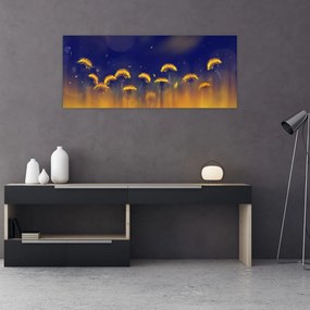 Tablou - Păpădii (120x50 cm)