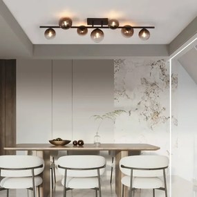 Brilagi - Candelabru LED aplicat MILLA 7xG9/3W/230V maro/maro fumuriu