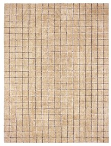 Covor chihlimbar țesut manual din lână 170x240 cm Mosaic Amber – Lorena Canals