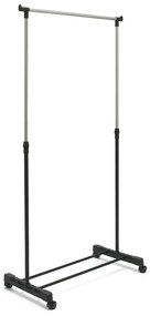 Suport pentru haine negru din metal 85x94x48 cm – Addis