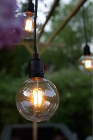 Markslöjd 107989- Lampă LED suspendată de exterior GARDEN24 LED/2,86W/24V IP44 negru/transparent