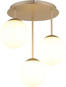 Globo 47441-3CH - Candelabru aplicat HARMON 3xE14/25W/230V alamă