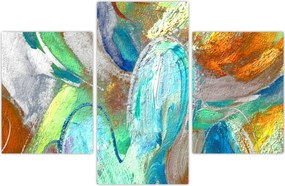 Tablou - Abstract colorat (90x60 cm)