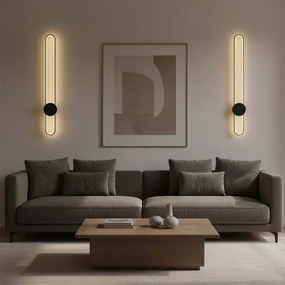 Aplica de perete LED FLORENTYNA LED/24W/230V 4000K auriu/negru