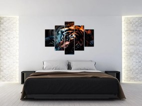 Tablou cu tigrul dormind (150x105 cm)