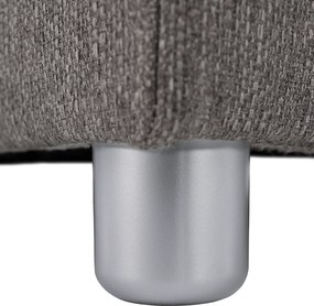 Pat electric reglabil, arcuri, gri, 160x200, MURKO NEW