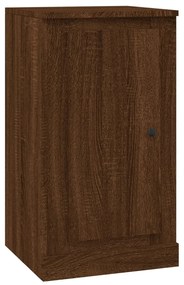 816214 vidaXL Servantă, stejar maro, 37,5x35,5x67,5 cm, lemn prelucrat