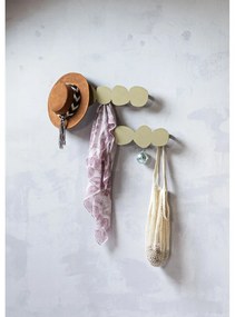 Cuier de perete bej din metal 58 cm Tumulo – Spinder Design