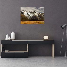 Tablou pe sticlă cu mutele Sefton, Noua Zeealnda (70x50 cm)