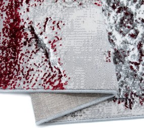 Covor Modern Living, Dormitor Dreptunghiular Cameleon 2323A Rosu (Alege dimensiunea: 200 x 300)