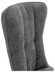 Scaune de dining gri 2 buc. Damon – Marckeric