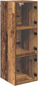 vidaXL Dulap de perete Lemn Vechi 35 x 37 x 102 cm Lemn compozit