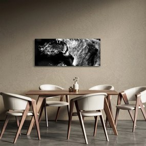 Tablou - Portretul unei leoaice (120x50 cm)