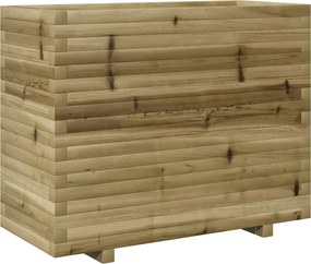 vidaXL Jardinieră de grădină, 90x40x72,5 cm, lemn de pin impregnat