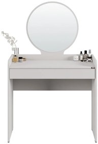 Măsuță de toaletă Trinity 1 (alb) (cu oglindă). 1109419