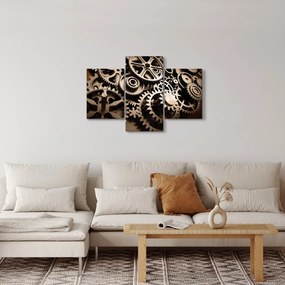 Tablou - Piese de ceas (90x60 cm)