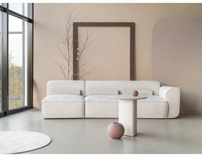 Șezlong modular alb (cu colț pe partea dreaptă) Flex Felix – Miuform