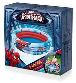 Piscina gonflabila pentru copii Bestway, Spider-Man, 122 cm x H30 cm