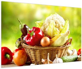 Tablou - Legume (90x60 cm)