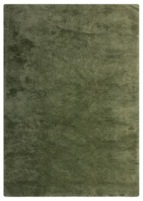 Blană verde-închis sintetică 200x290 cm Faroe Wool Look Fur – Flair Rugs