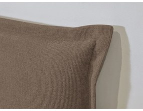 Pat matrimonial maro/natural cu somieră 180x200 cm Charlie – Bobochic Paris