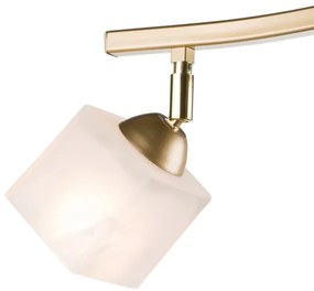 Spot KLARA 2xE14/60W/230V auriu