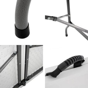 Masă pliabilă de grădină - 240 cm