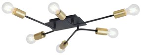 Plafoniera metal design Industrial Lanny 2103 RX