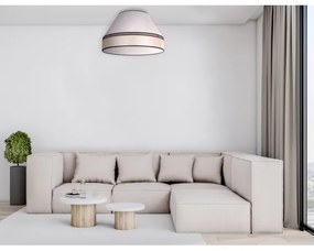 Duolla - Plafonieră AVIGNON 3xE27/15W/230V d. 60 cm bej