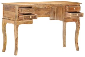 286307 vidaXL Birou, 115 x 45 x 75 cm, lemn masiv de mango