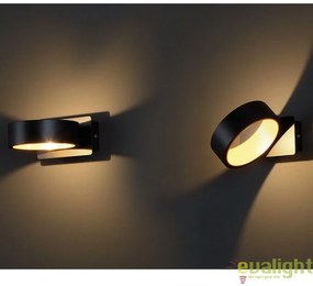 Aplica de perete LED, negru/auriu Tokyo I W0167 MX