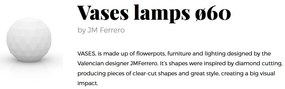 CORP DE ILUMINAT LED RGB DECORATIV VASES LAMPS 60cm