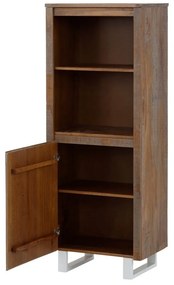 Bibliotecă în culoare naturală din lemn masiv de pin 55x140 cm Lagos - Støraa