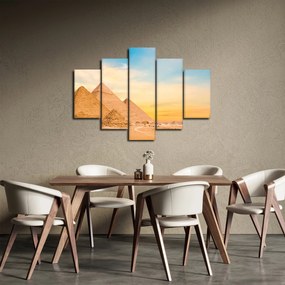 Tablou cu piramidele din Egipt (150x105 cm)