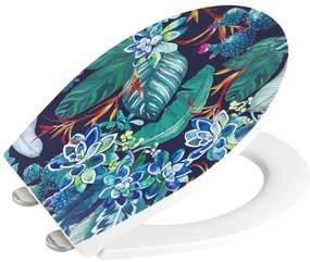 Capac WC 37,5 x 44,5 cm Easy-Close (cu închidere automată) Manaus – Wenko