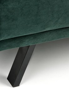 Canapea extensibila TROMSO verde inchis
